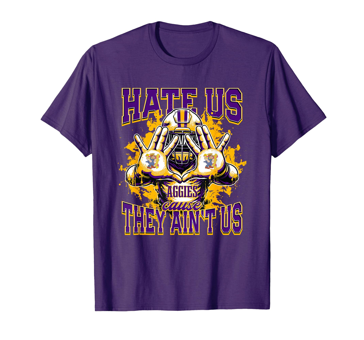 Jackson Aggies Logo Hate Us Cause They Ain't HS T-Shirt