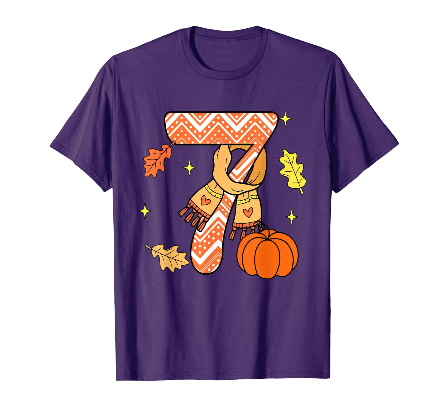 67 Fall Autumn Pumpkin Meme Funny Six Seven T-Shirt