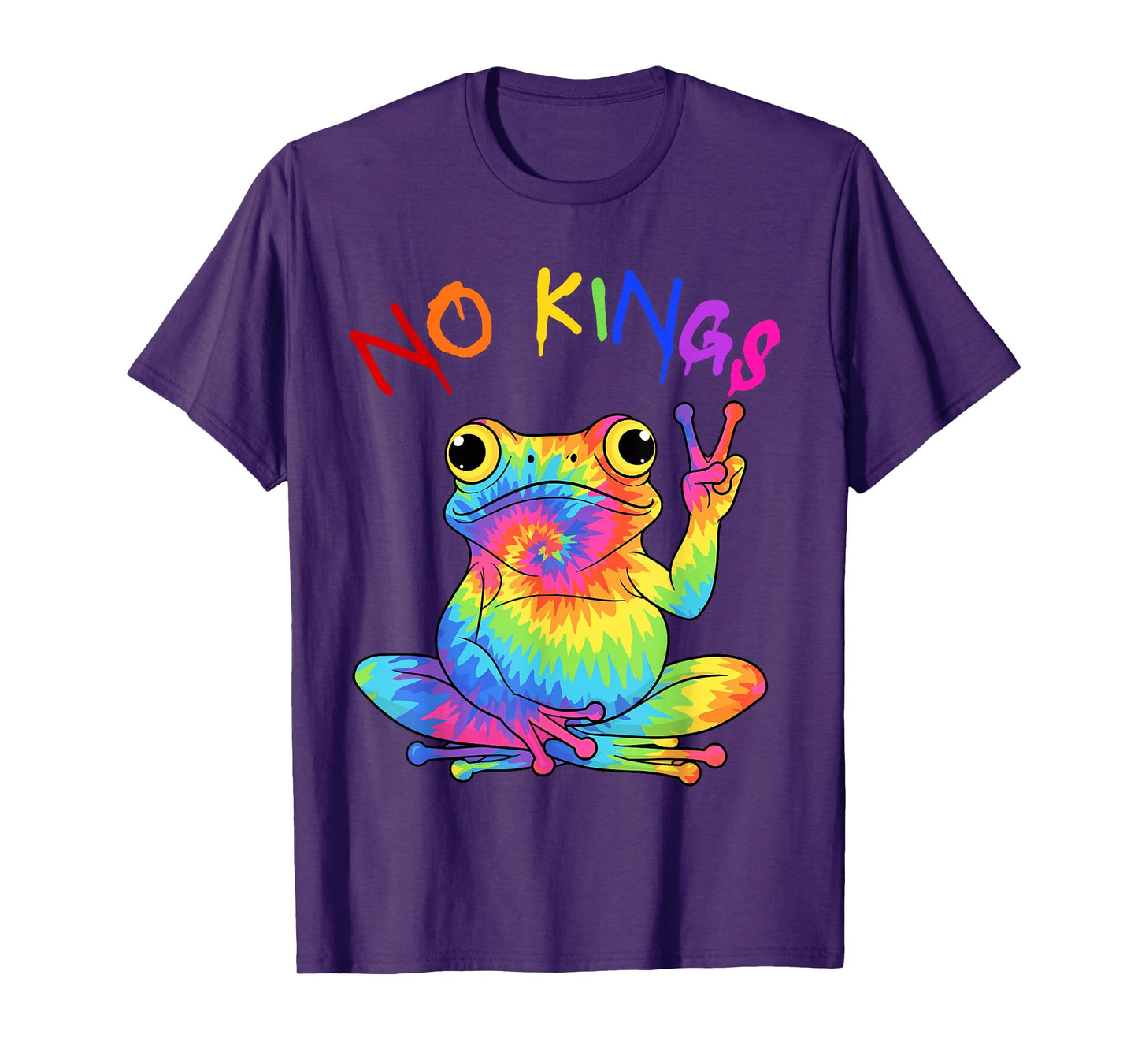 No Kings Frog Funny Portland T-Shirt