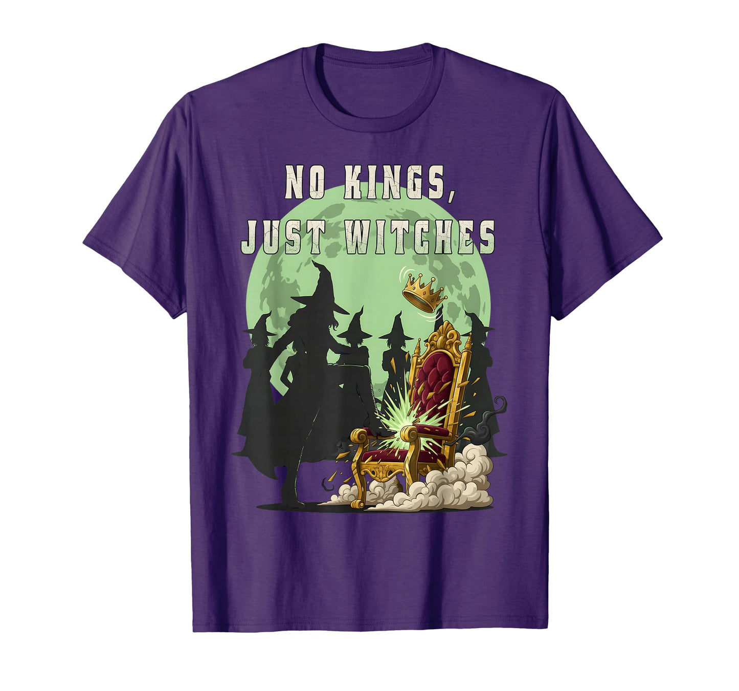 No Kings Just Witches Funny Witchcore No Kings Witches T-Shirt