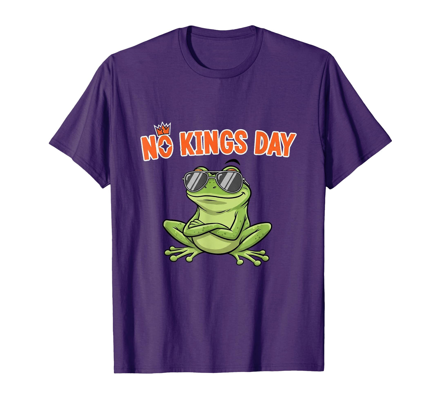 No Kings Day Portland Shirt Frog Protest T-Shirt