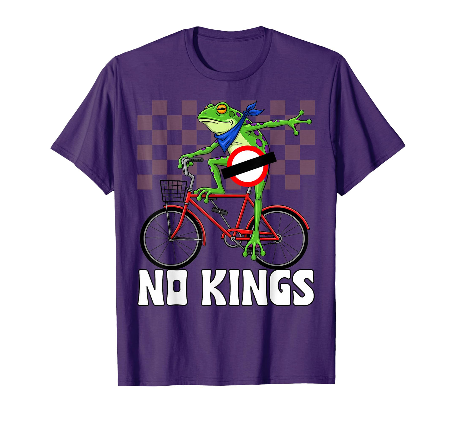 No Kings in Portland Frog Naked Bike Ride Activists Group T-Shirt