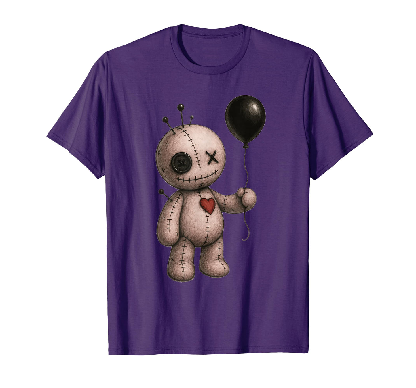 Pastel Goth Creepy Voodoo Doll Cute Goth Voodoo Doll T-Shirt