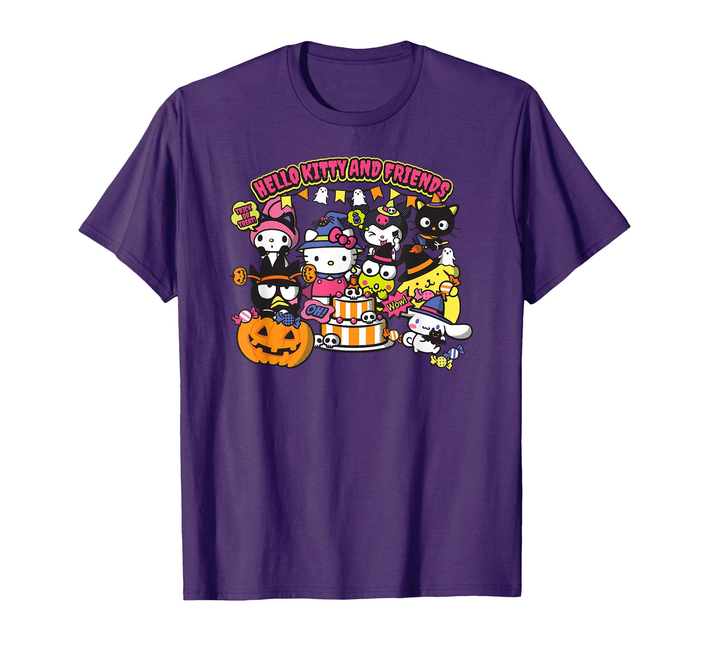 Hello Kitty and Friends Halloween Spooky Crew T-Shirt