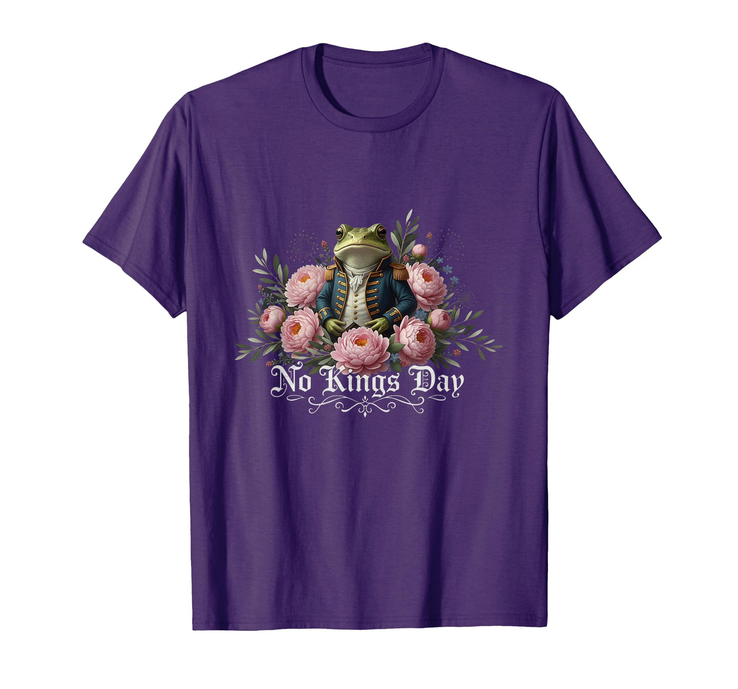 No Kings Day Portland Shirt Frog Protest T-Shirt