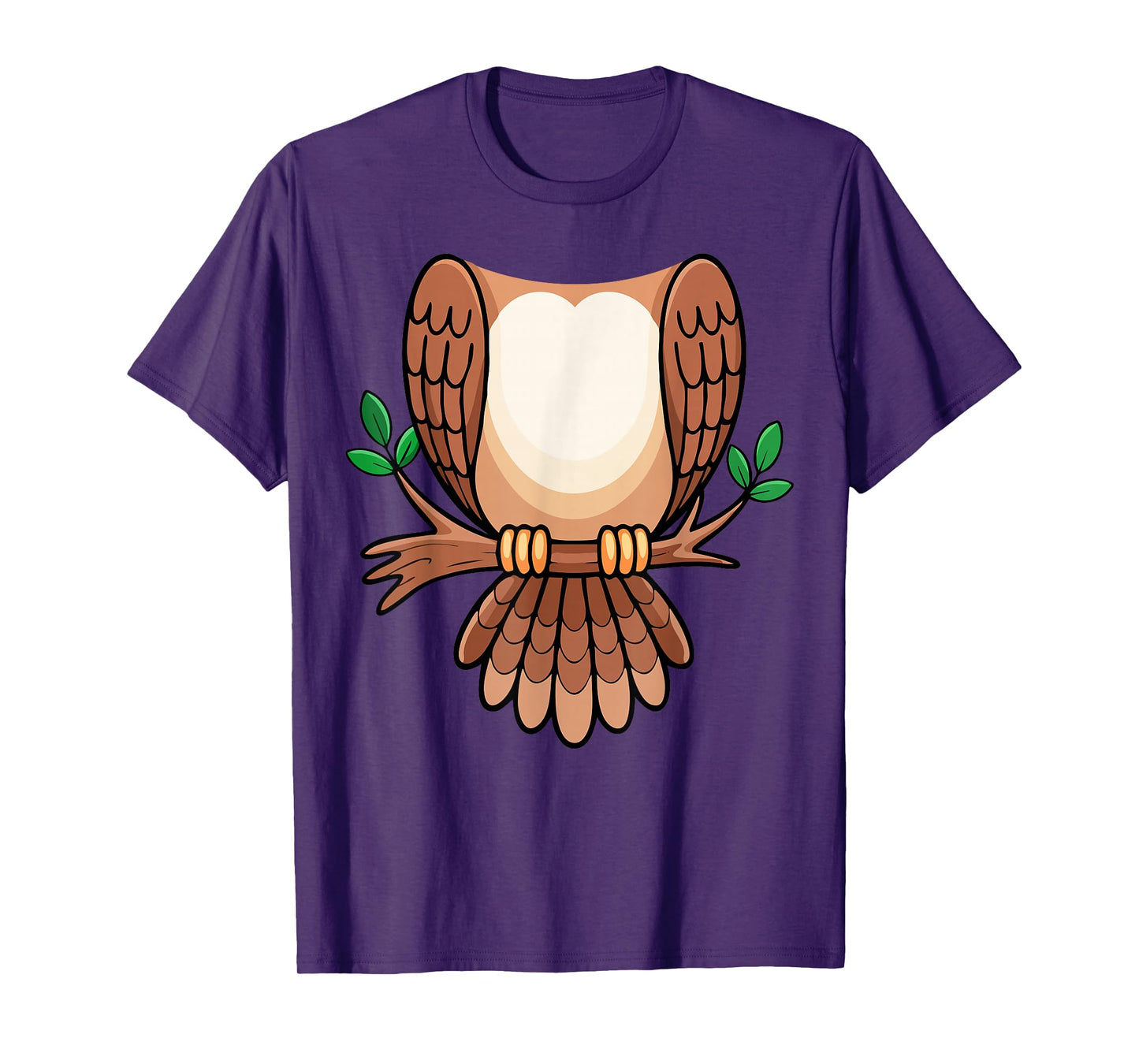 Owl Shirt Adult Men Women Kids Owl Costume T-Shirt
