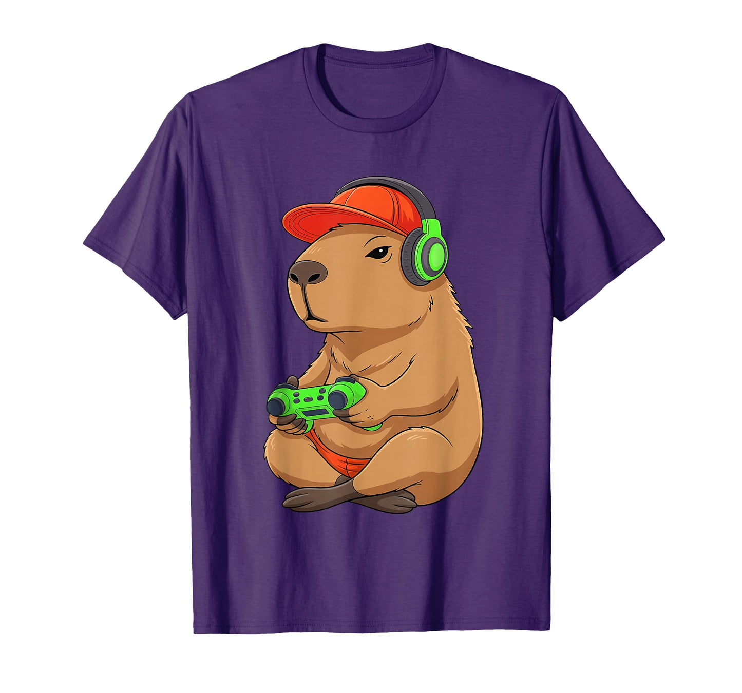 Capybara Funny Video Games Gamer Capybara T-Shirt