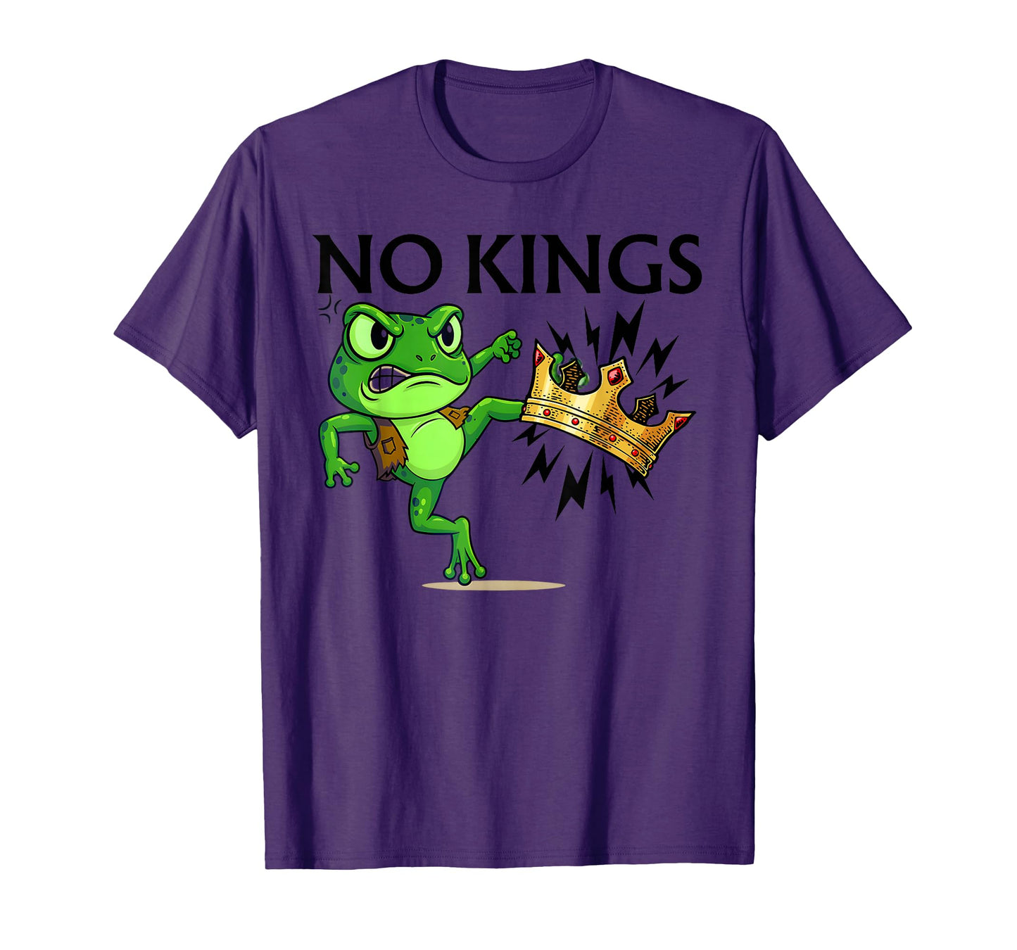 No Kings Portland Frog Protest T-Shirt