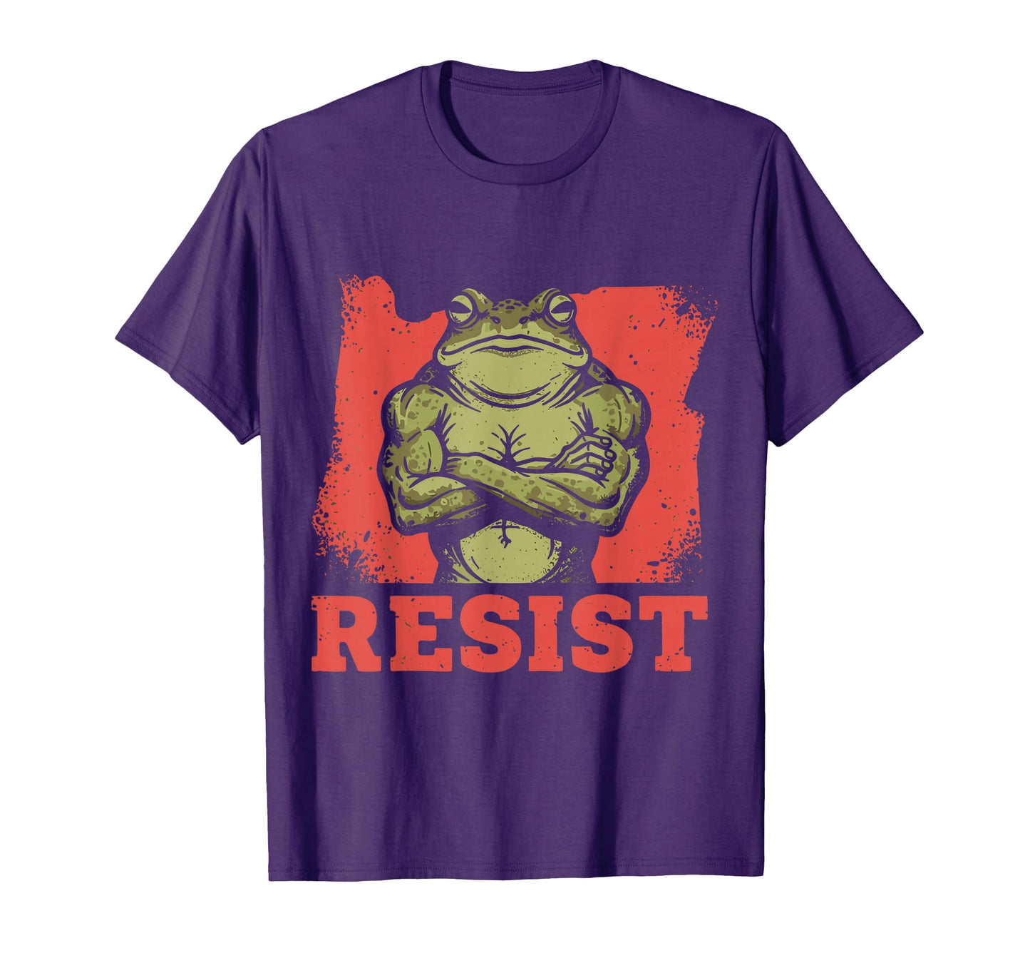 Portland Frog Protest Shirt Portland Frog Protest T-Shirt
