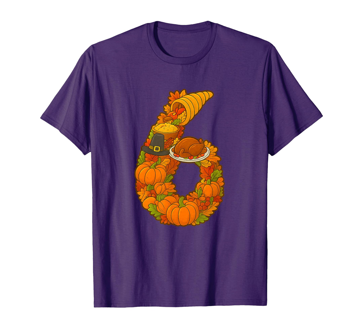 Number 67 Matching Six Seven 6 7 Meme 67 Thanksgiving Couple T-Shirt