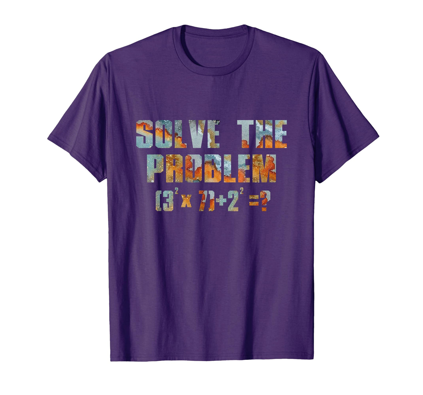 67 Meme Math Six Seven Solve Problem Teacher Brainrot Joke T-Shirt