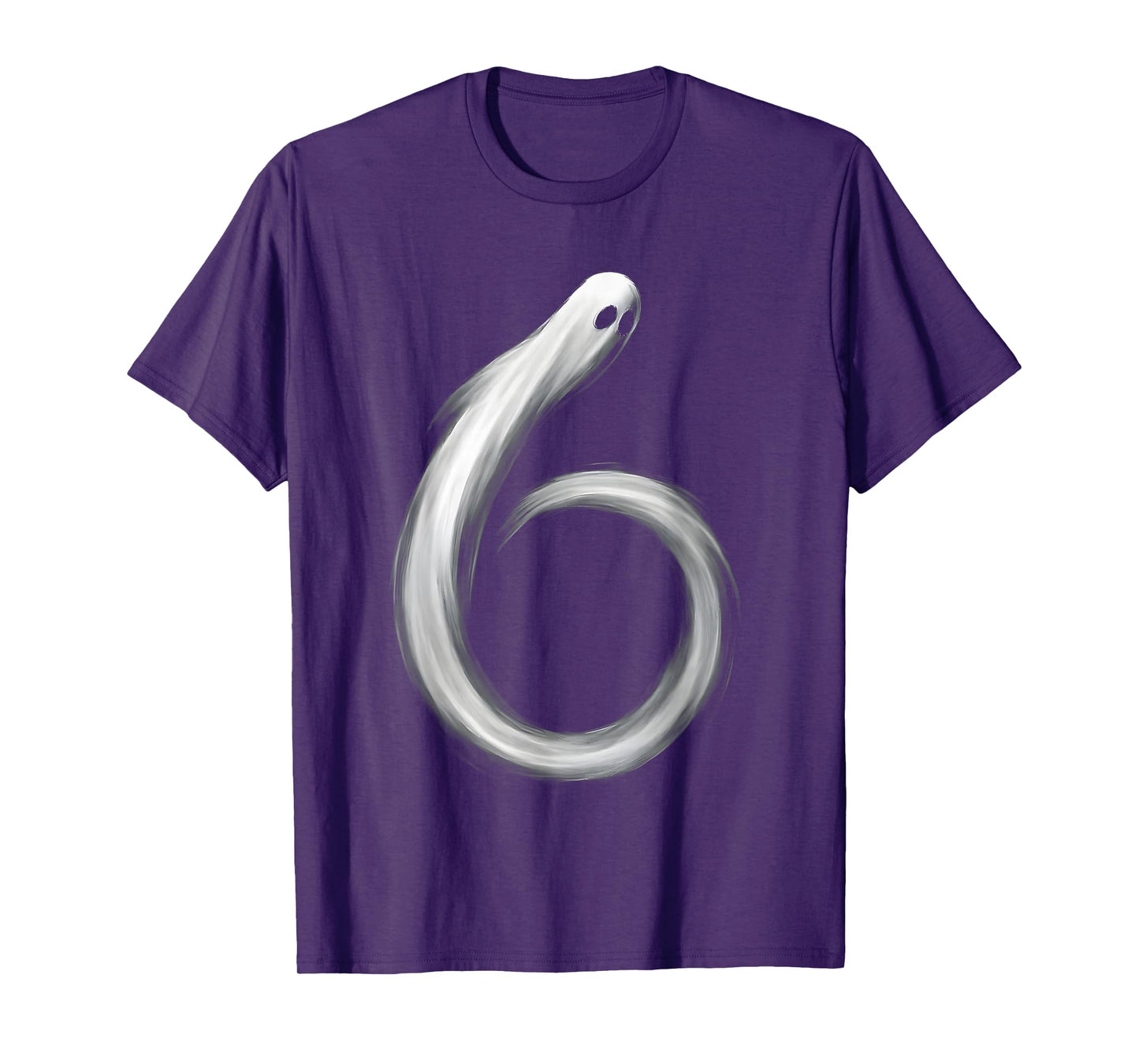 Number 6 Ghost Funny Six Seven 67 Halloween Meme T-Shirt