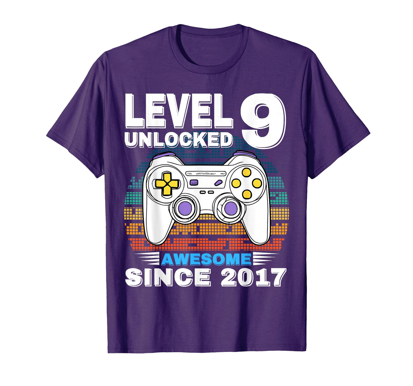 9 Year Old Bday Decorations Son Boy 9yr 2017 9th Birthday T-Shirt