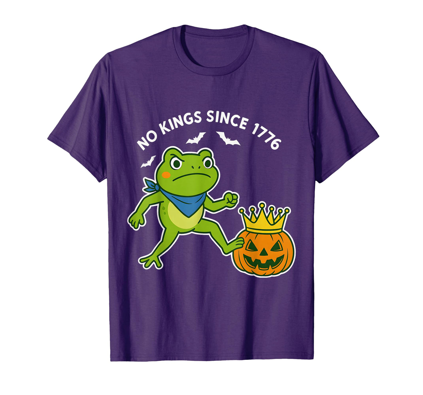No Kings Shirt Men Women Portland Frog Protes T-Shirt