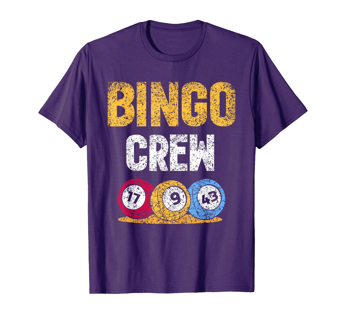 Bingo Crew Humour Player Lover Game T-Shirt