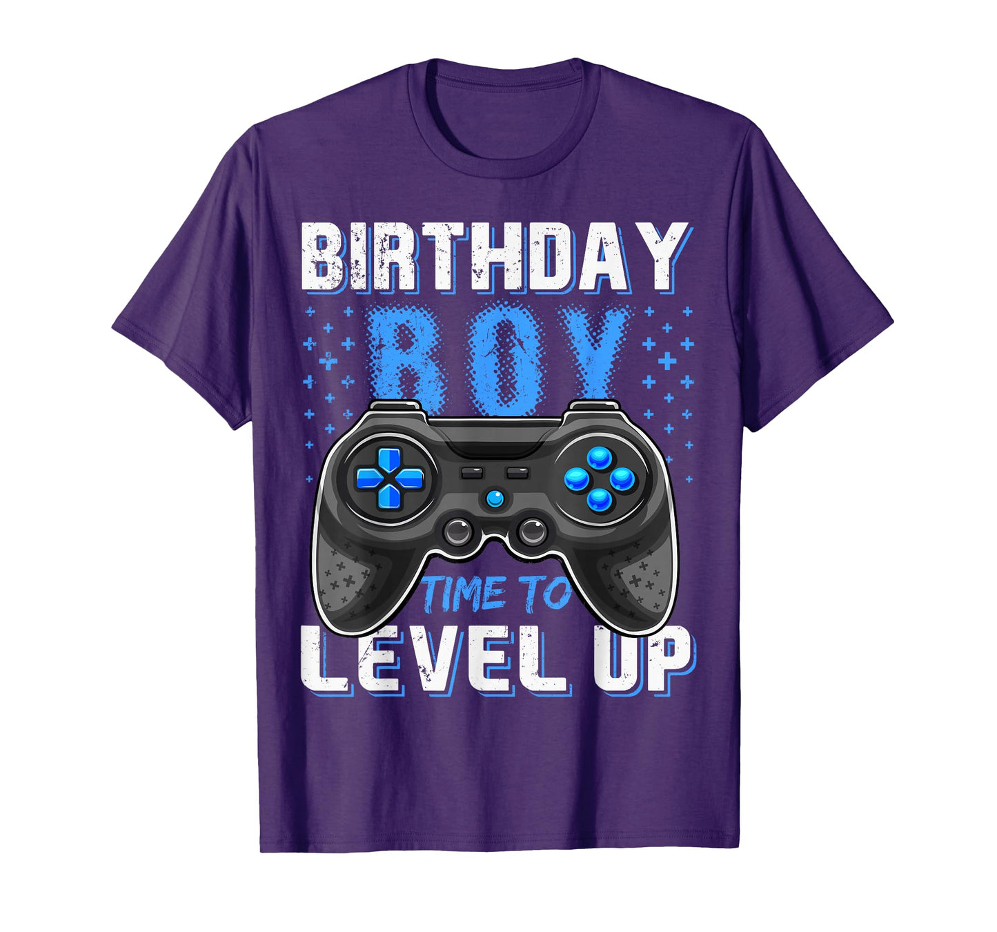 Level Up Birthday Boy Gamer T-Shirt - Classic Fit, Short Sleeve, Black