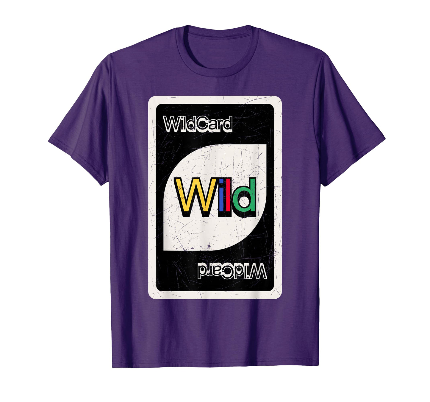 Always Be The Wildcard - Retro Re-Design Wild Card T-Shirt