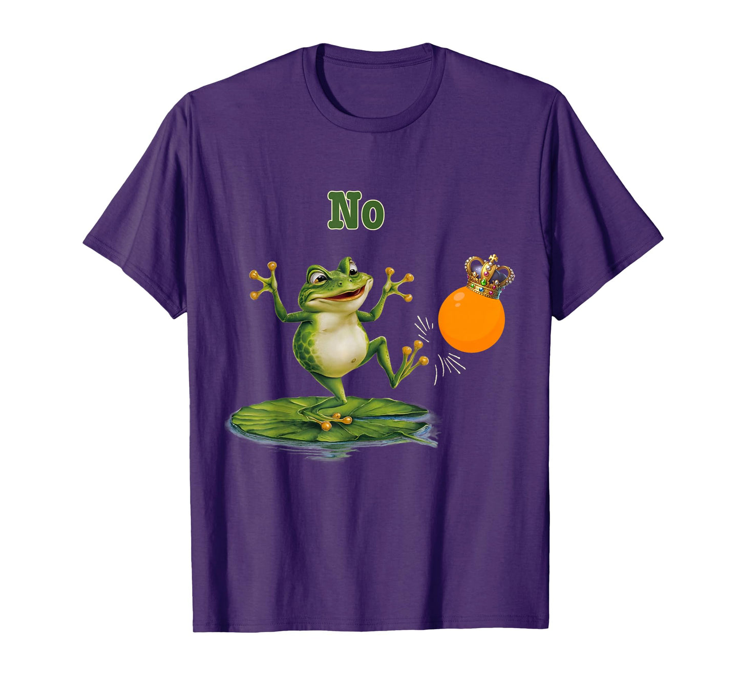Funny No Kings Portland Frog Protest Men Women Tee T-Shirt