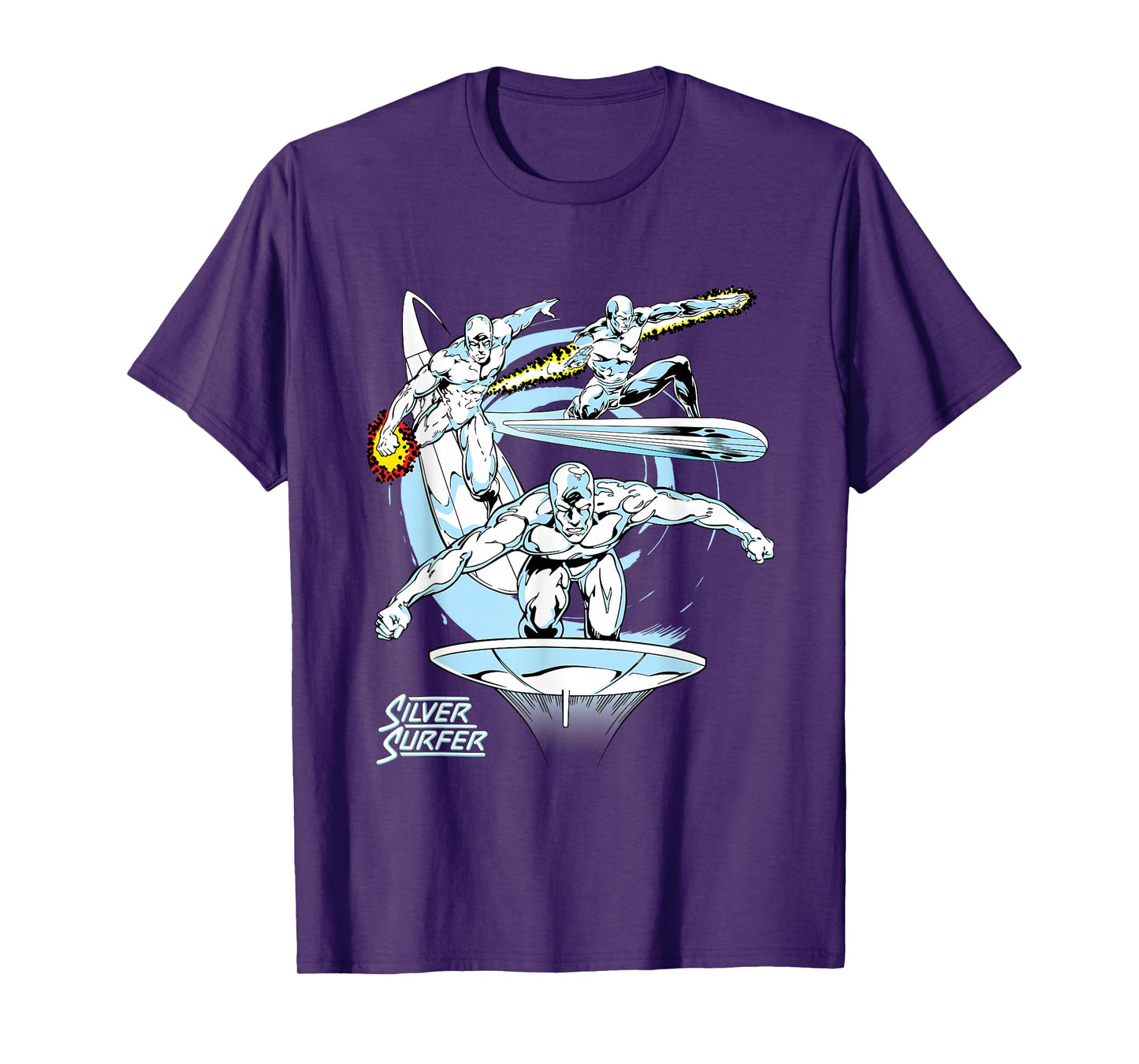 Marvel Comics The Fantastic Four Vintage Silver Surfer T-Shirt