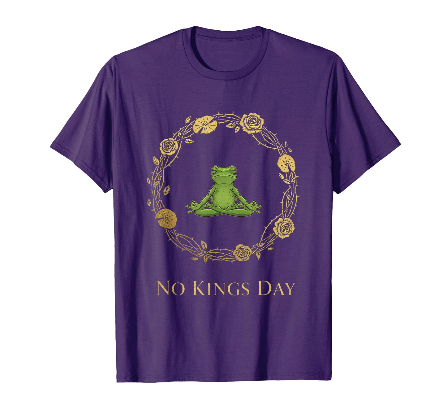 No Kings Day Portland Shirt Frog Protest T-Shirt