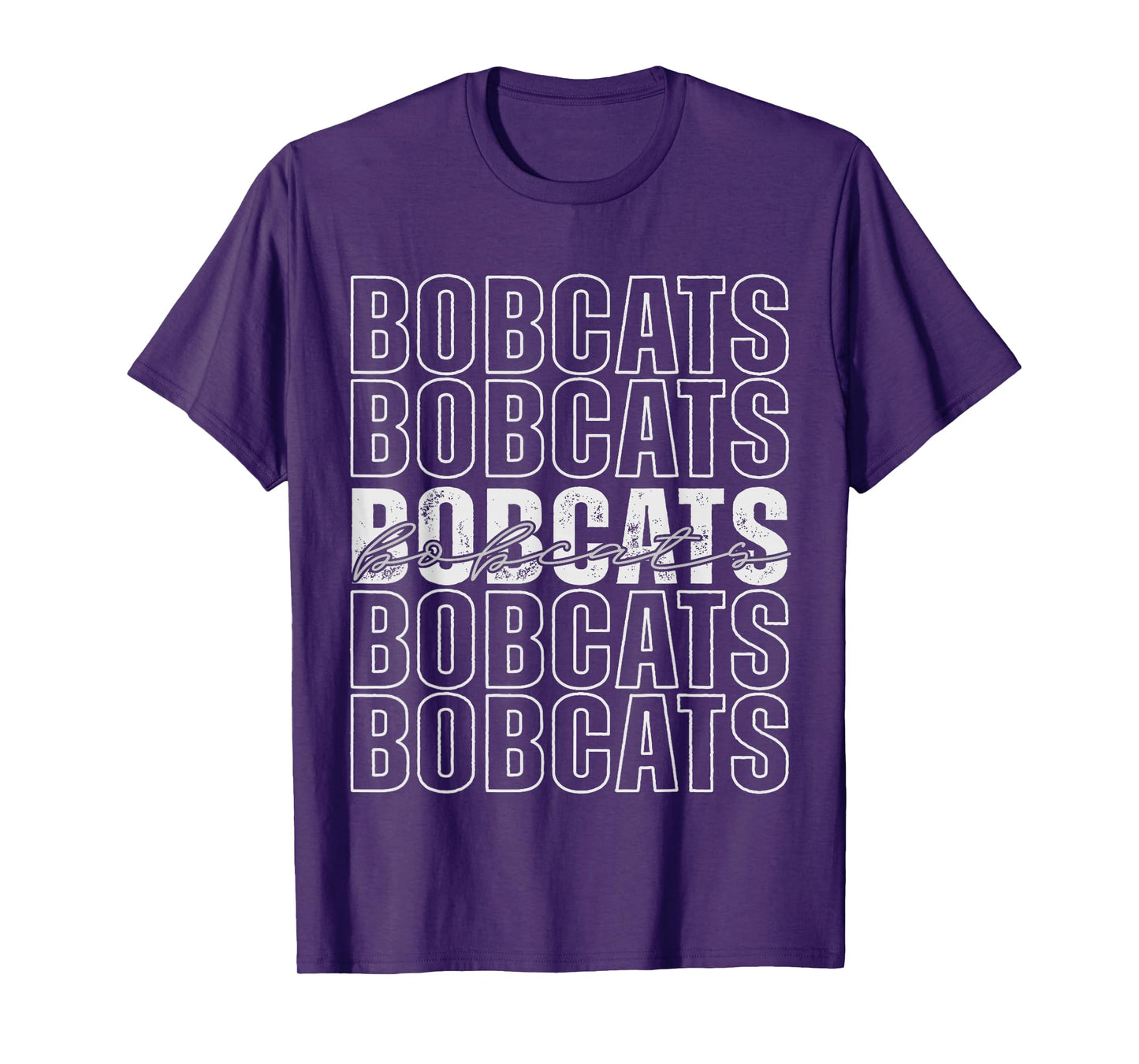 Bobcats Mascot Back to School Spirit Sports Team Men Women T-Shirt