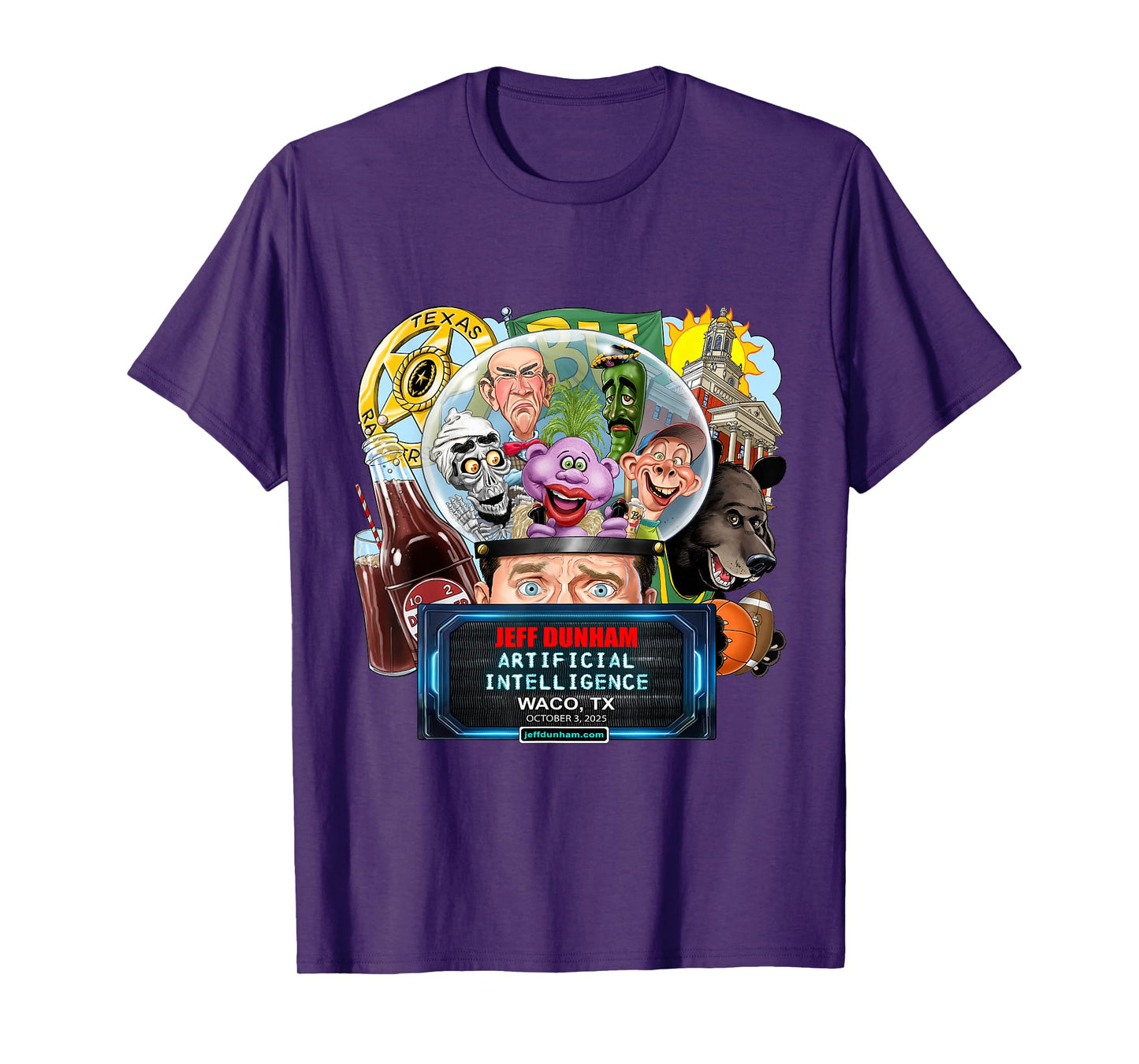 Jeff Dunham Waco, TX (2025) T-Shirt