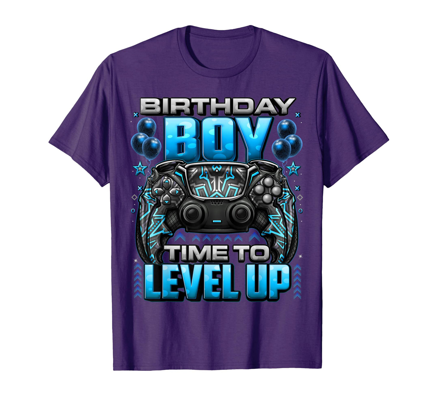 Birthday Boy Time to Level Up Shirt Video Gamer Birthday Boy T-Shirt