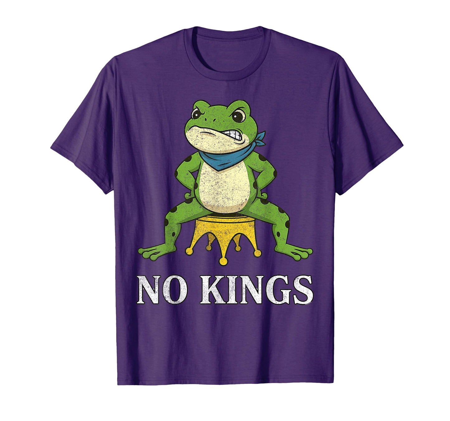 Freedom Portland Frog Resist No Kings T-Shirt