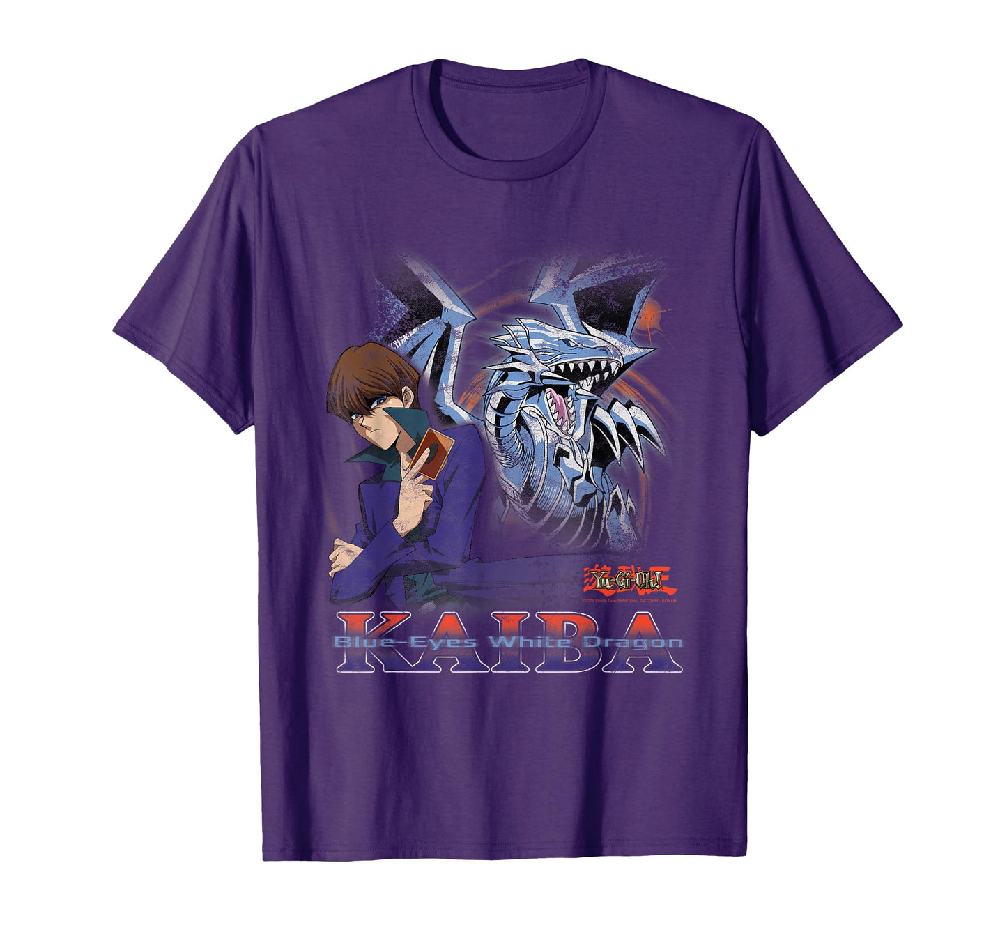 Yu-Gi-Oh! Duel Monsters Kaiba Blue-Eyes White Dragon Anime T-Shirt