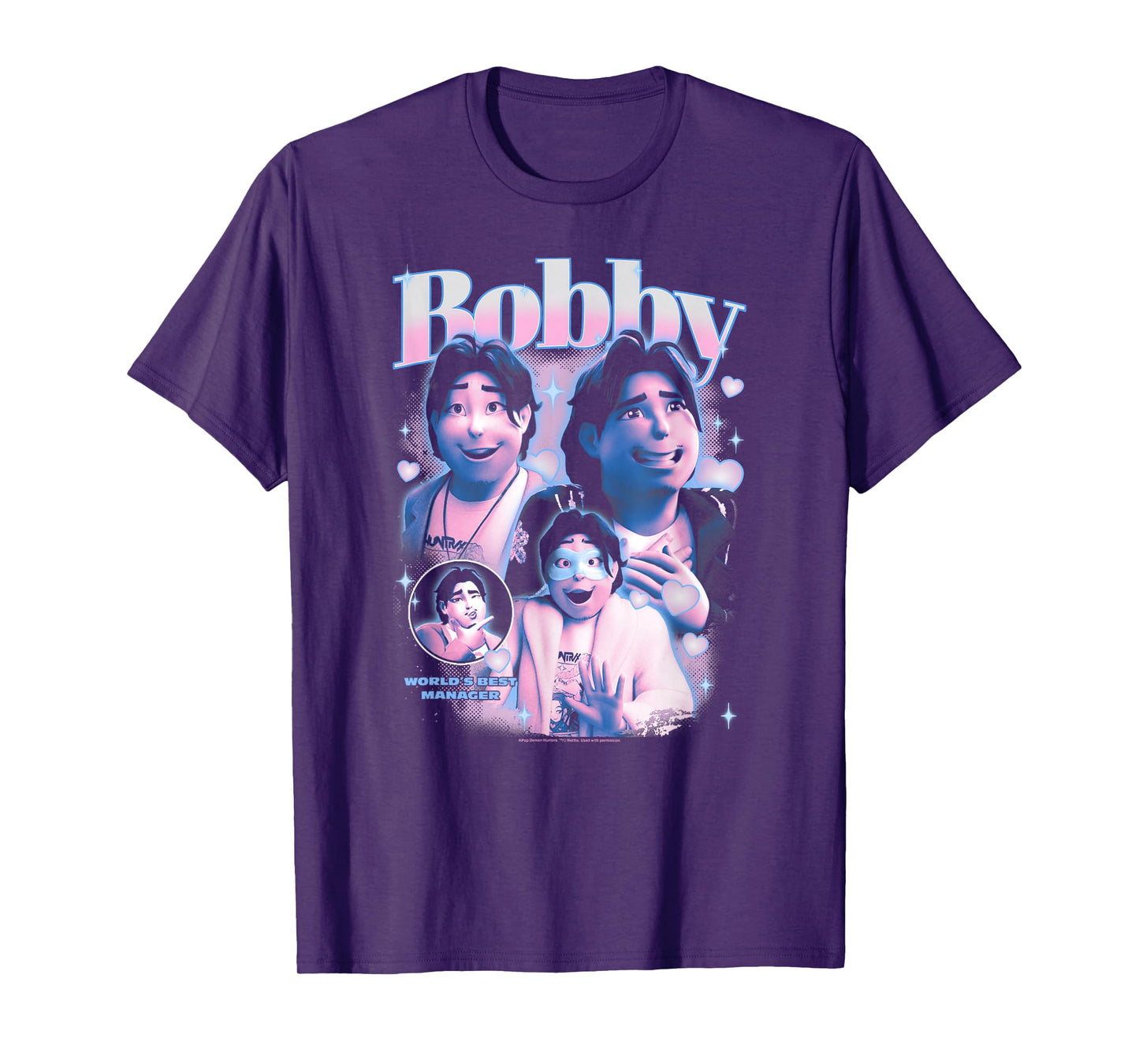 Kpop Demon Hunters Halloween Bobby Showcase Y2K Style Poster T-Shirt
