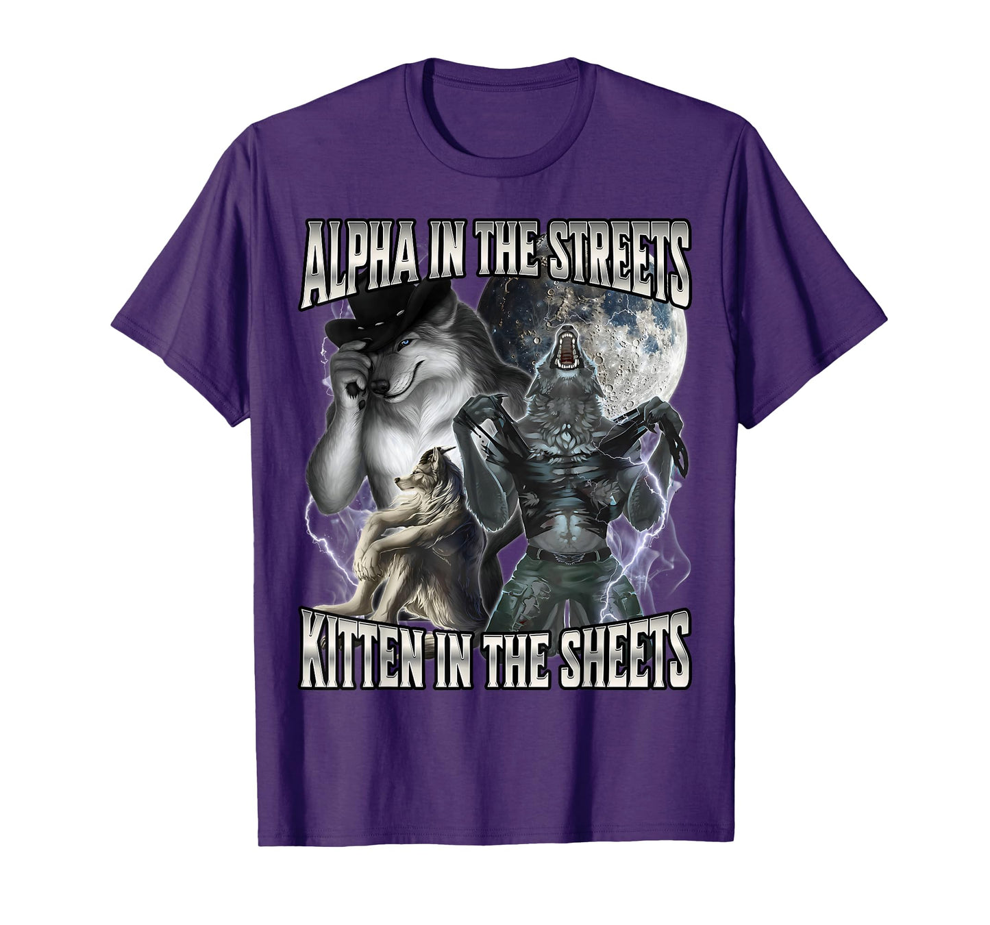 Alpha In The Streets Kitten In The Sheets T-Shirt