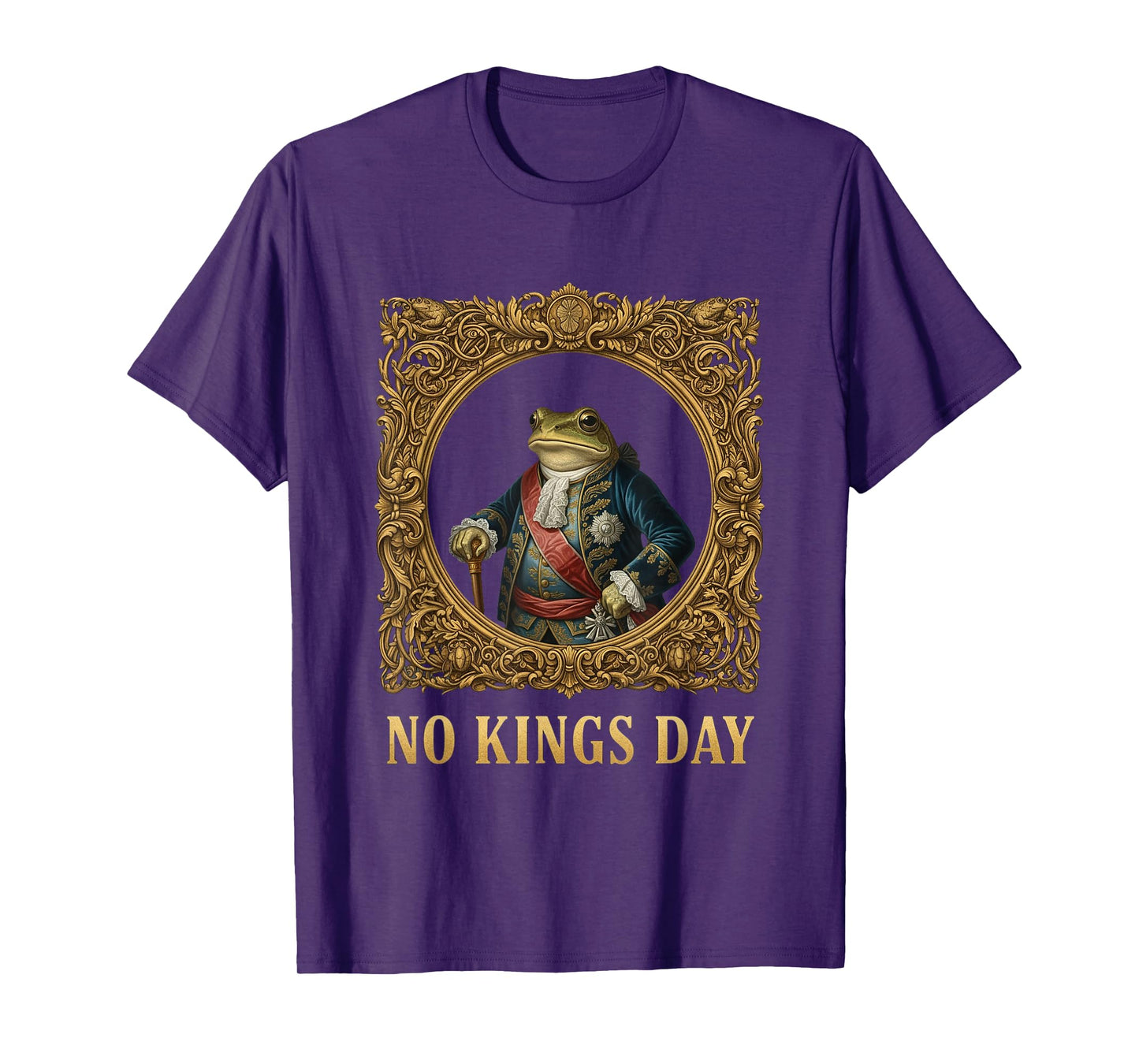 No Kings Day Portland Shirt Frog Protest T-Shirt