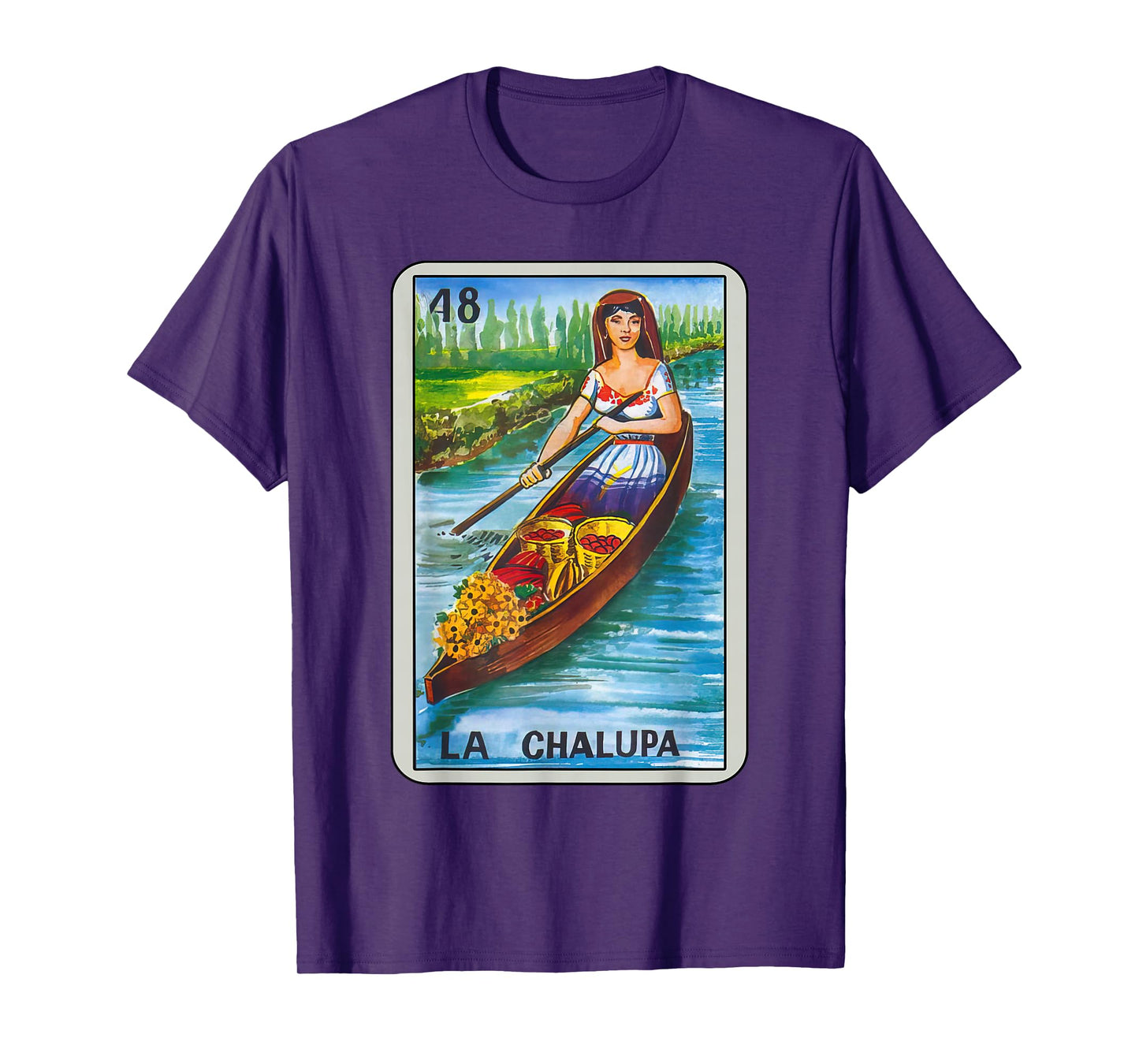 La Chalupa Card Mexican Lottery Card T-Shirt