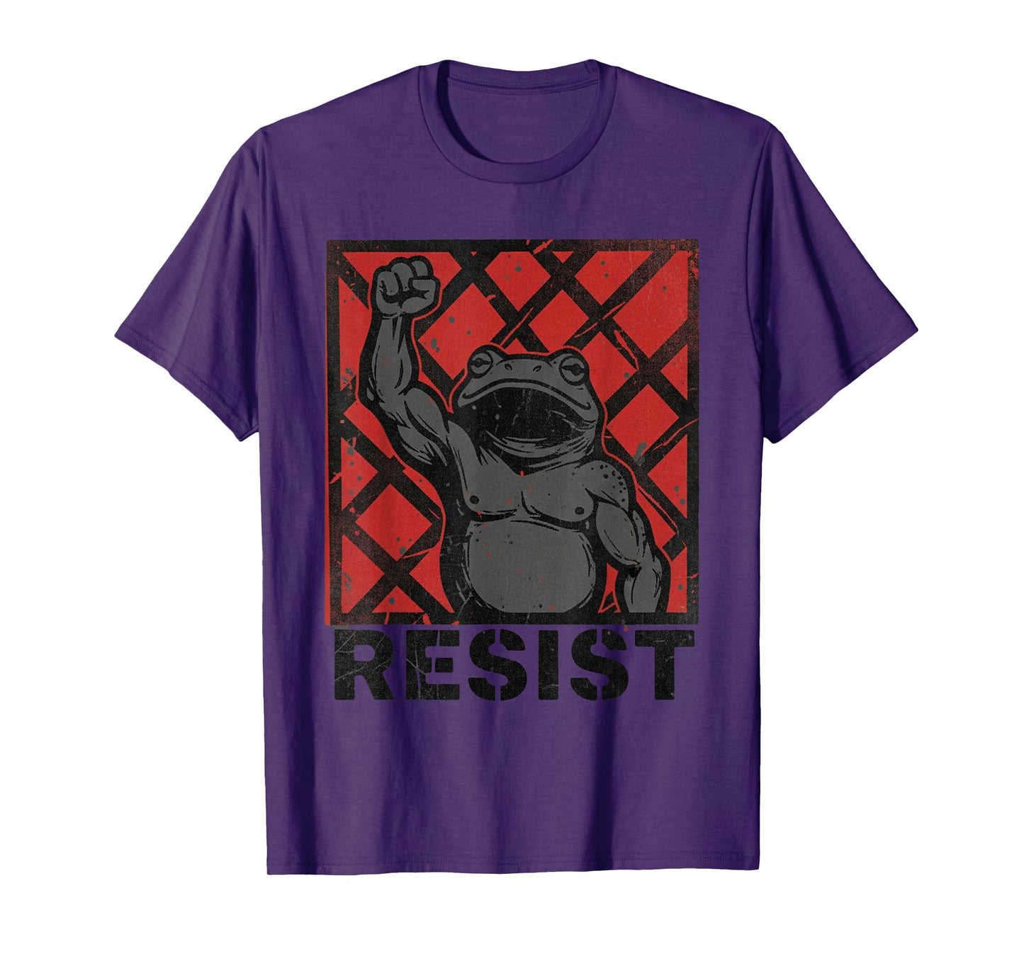 Portland Resist Frog Protest No Kings Day T-Shirt