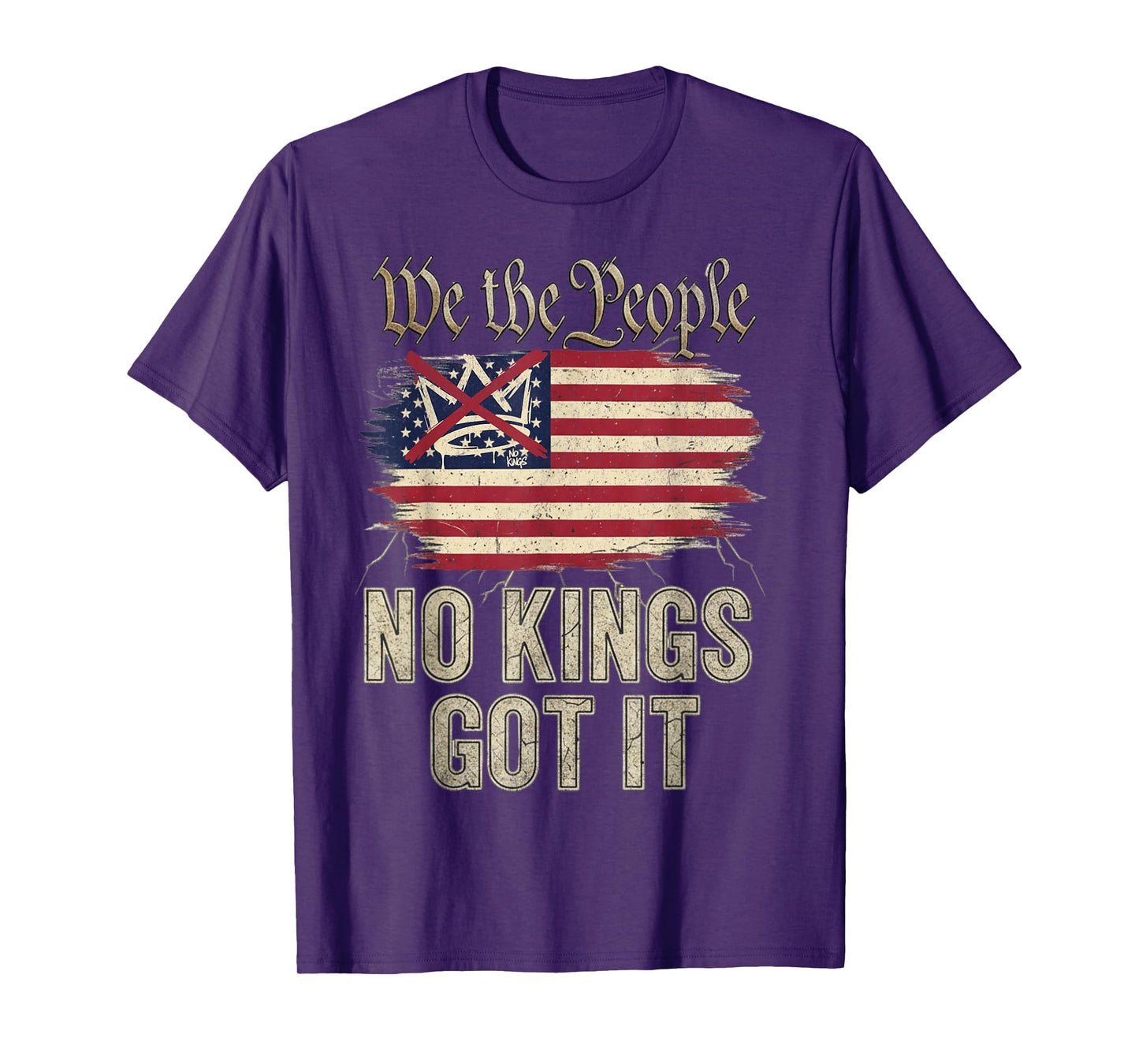 Funny No Kings Got It October 18 No Kings Tees for Men Women T-Shirt