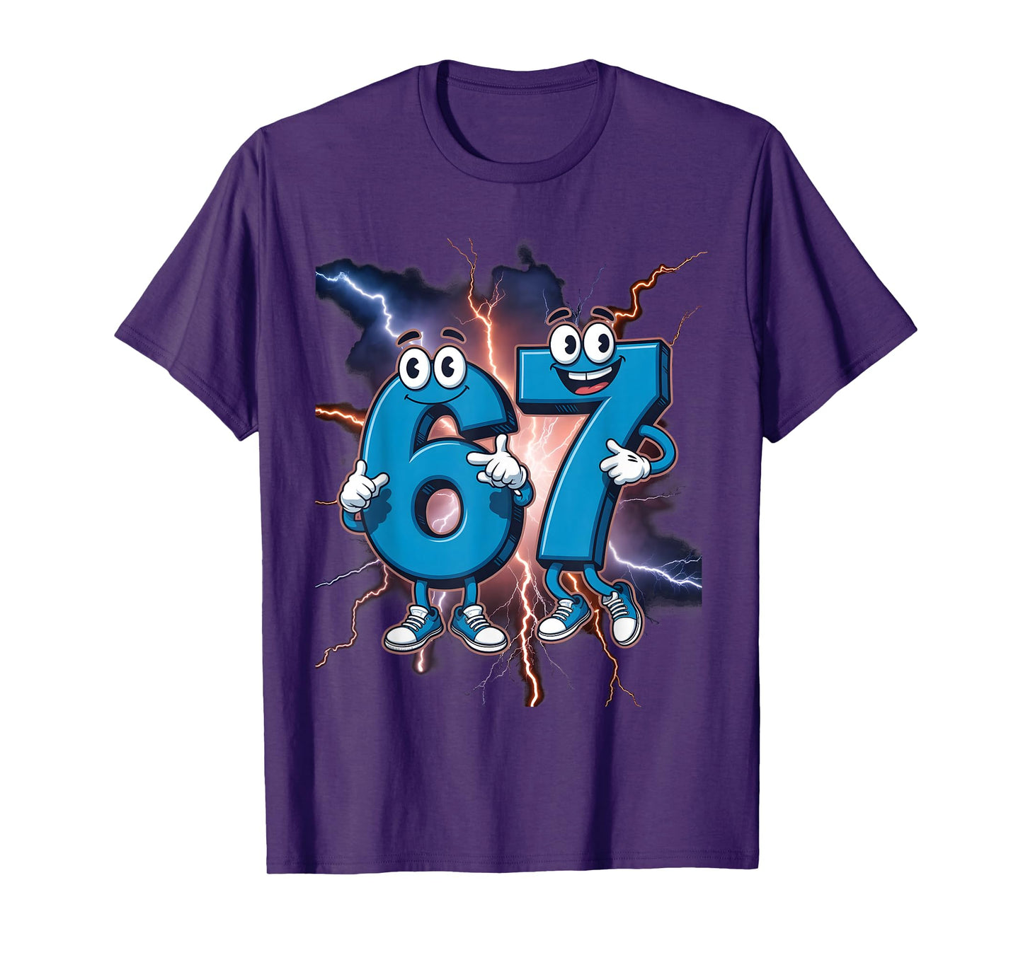 67 Brainrot Italian Meme Funny 67 Kids Costume Six Seven 6-7 T-Shirt
