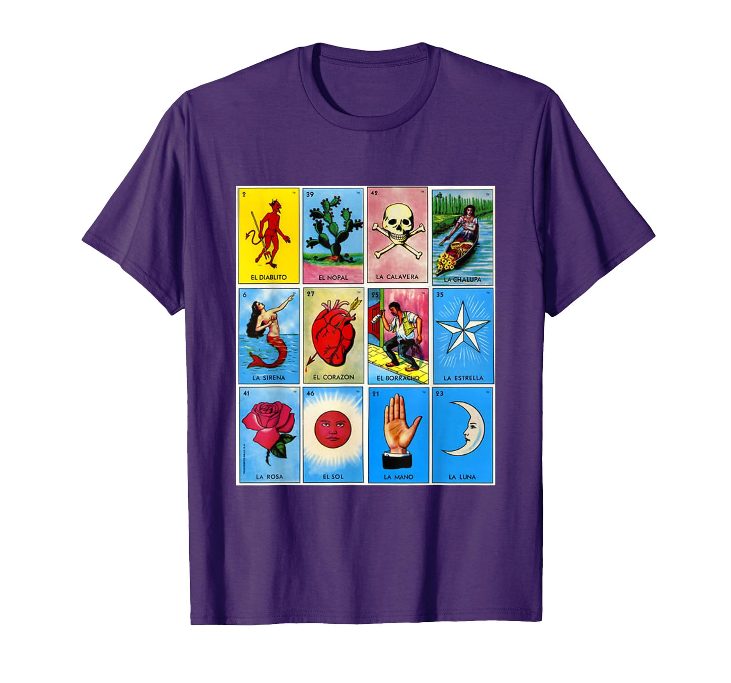 Mexican bingo card T-Shirt
