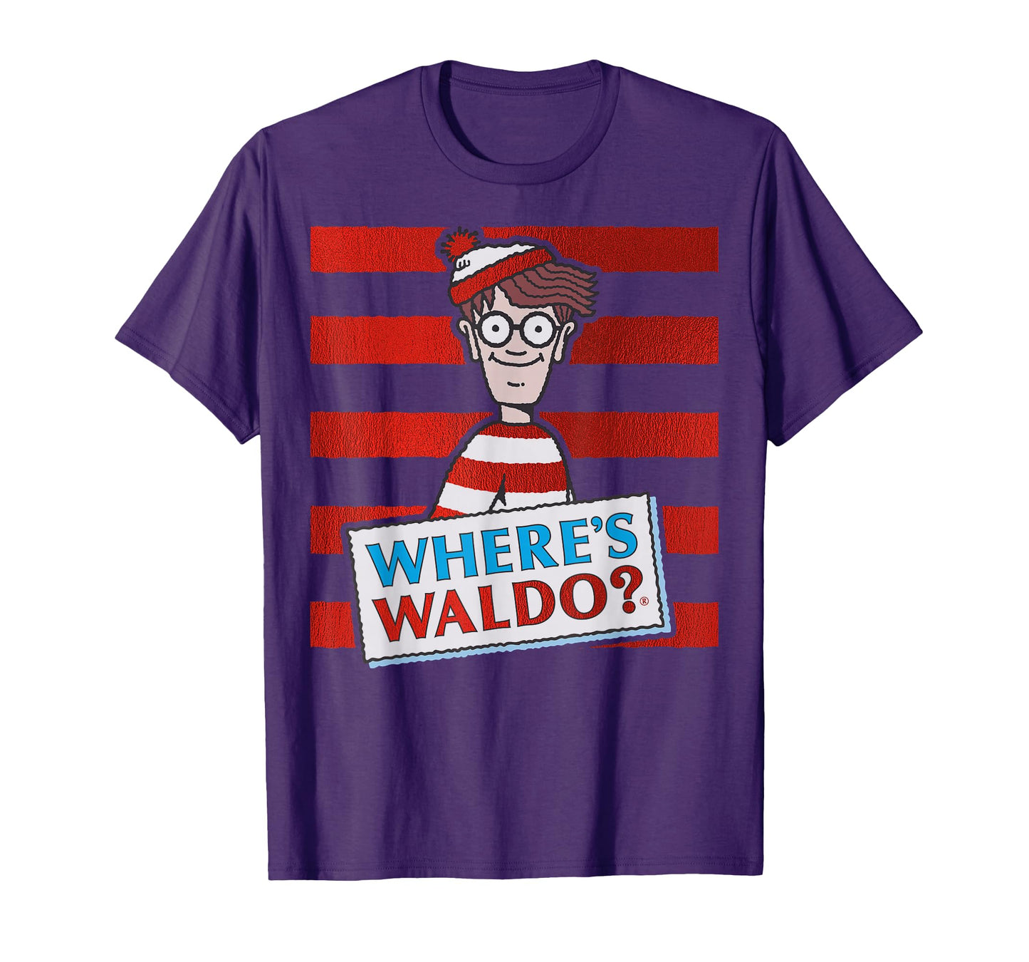 Where's Waldo Waldo Stripes T-Shirt
