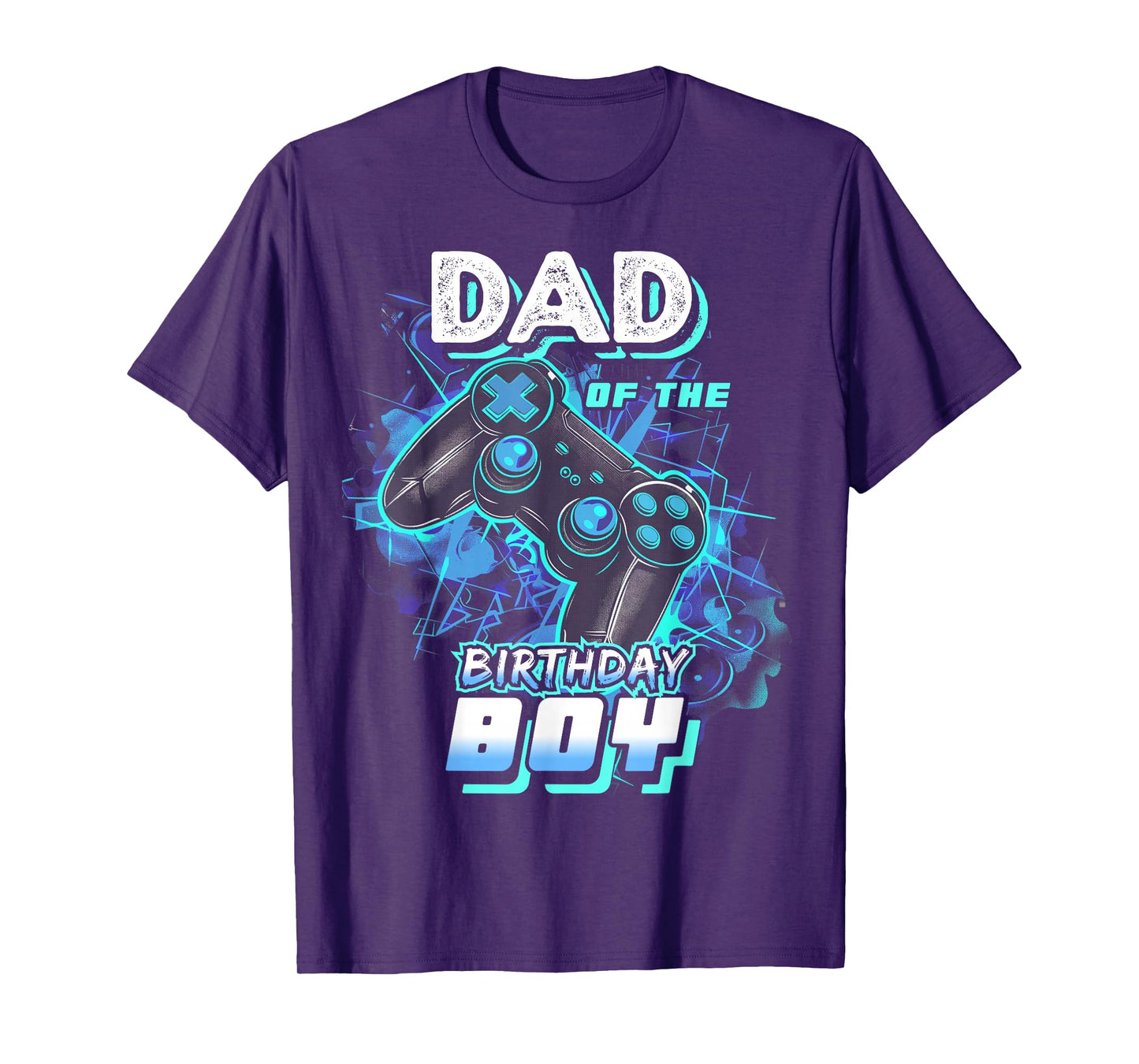 Dad of the Birthday Boy Matching Video Game Birthday Party T-Shirt