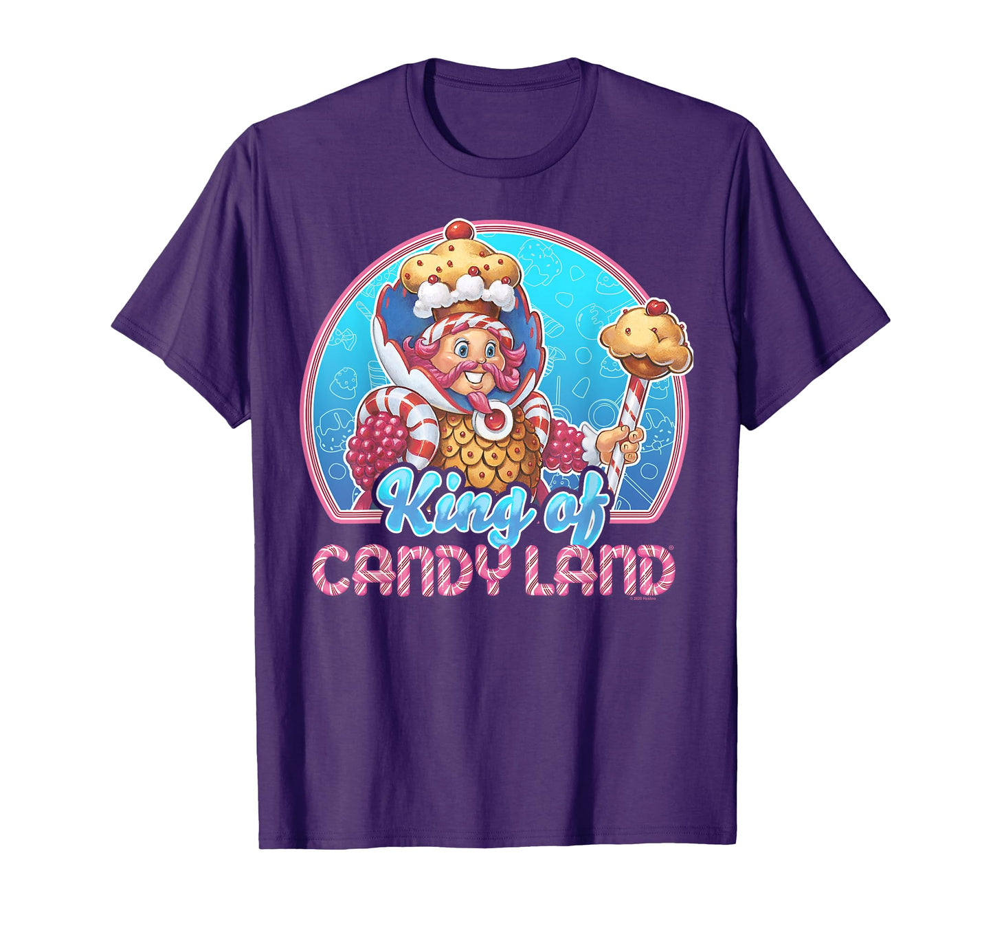 Candy Land King Of Candy Land Portrait T-Shirt