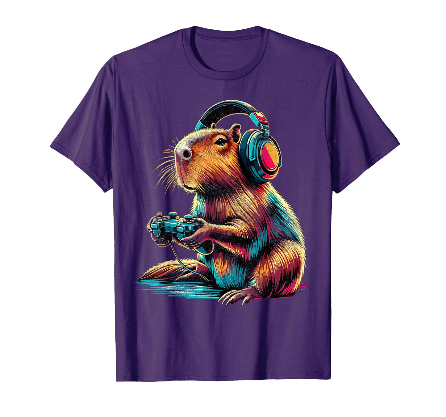 Capybara Funny Video Games Capybara T-Shirt