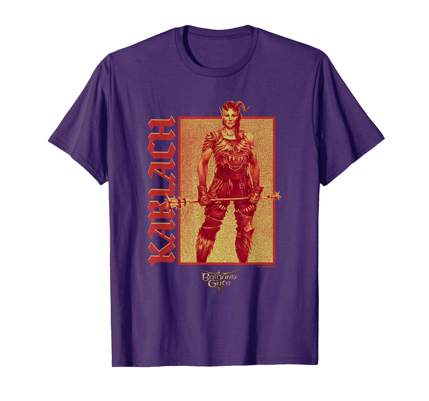 Dungeons & Dragons Karlach Confident Pose Big Chest Poster T-Shirt