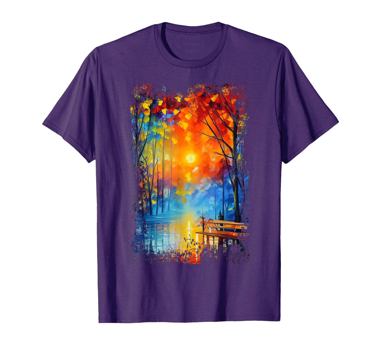 Sunset on Afremov Street T-Shirt