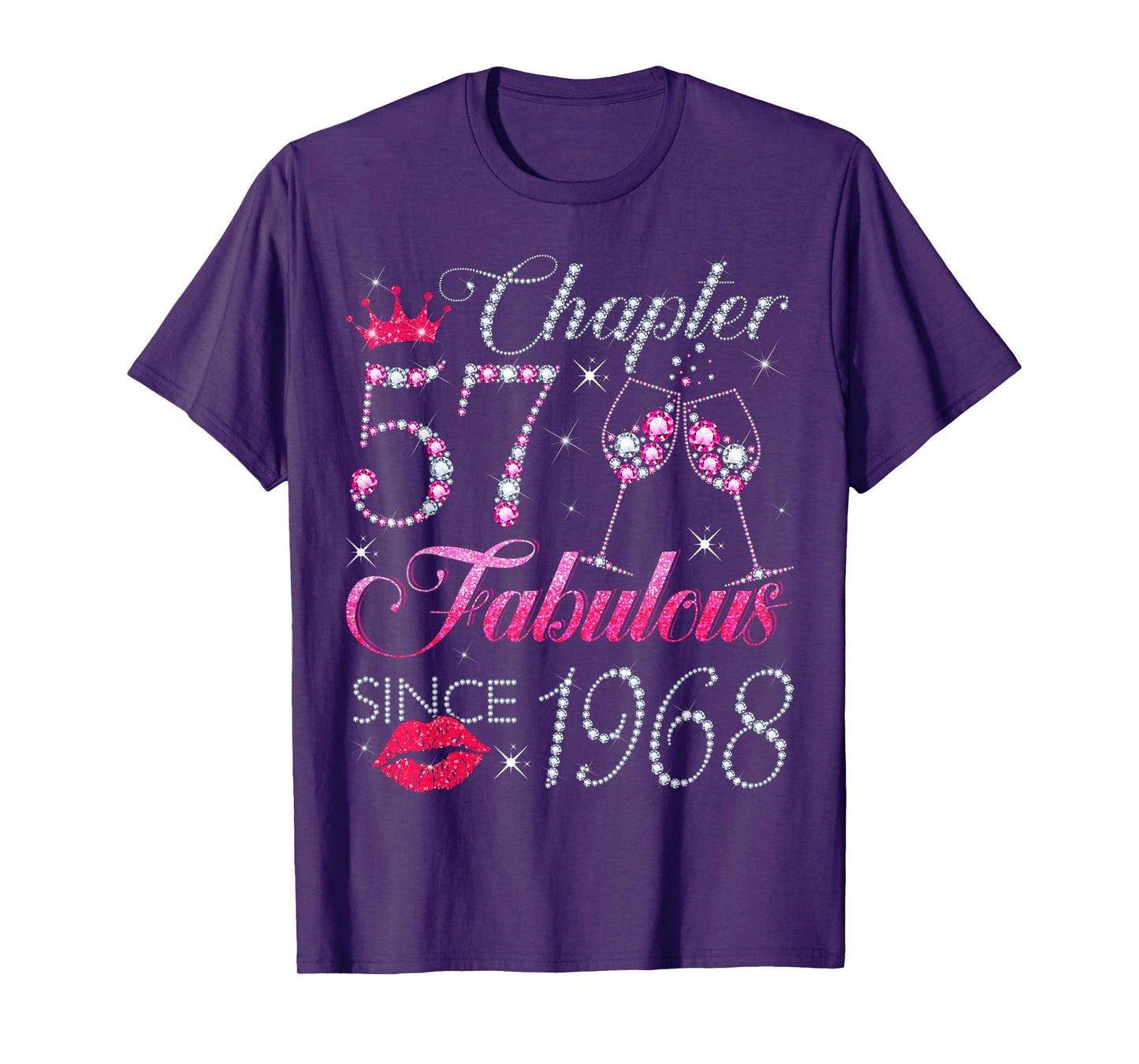 Chapter 57 Fabulous Since 1968 57Th Birthday Gift For Women T-Shirt