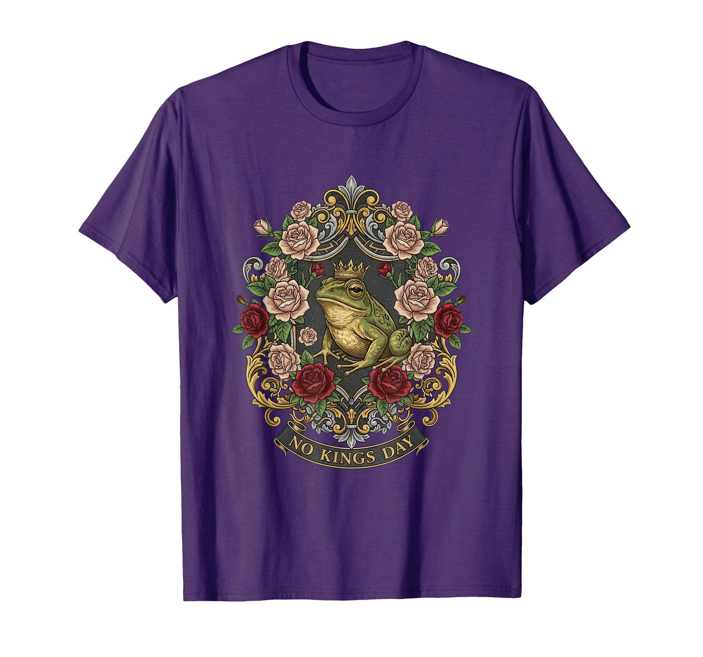 No Kings Day Portland Shirt Frog Protest T-Shirt