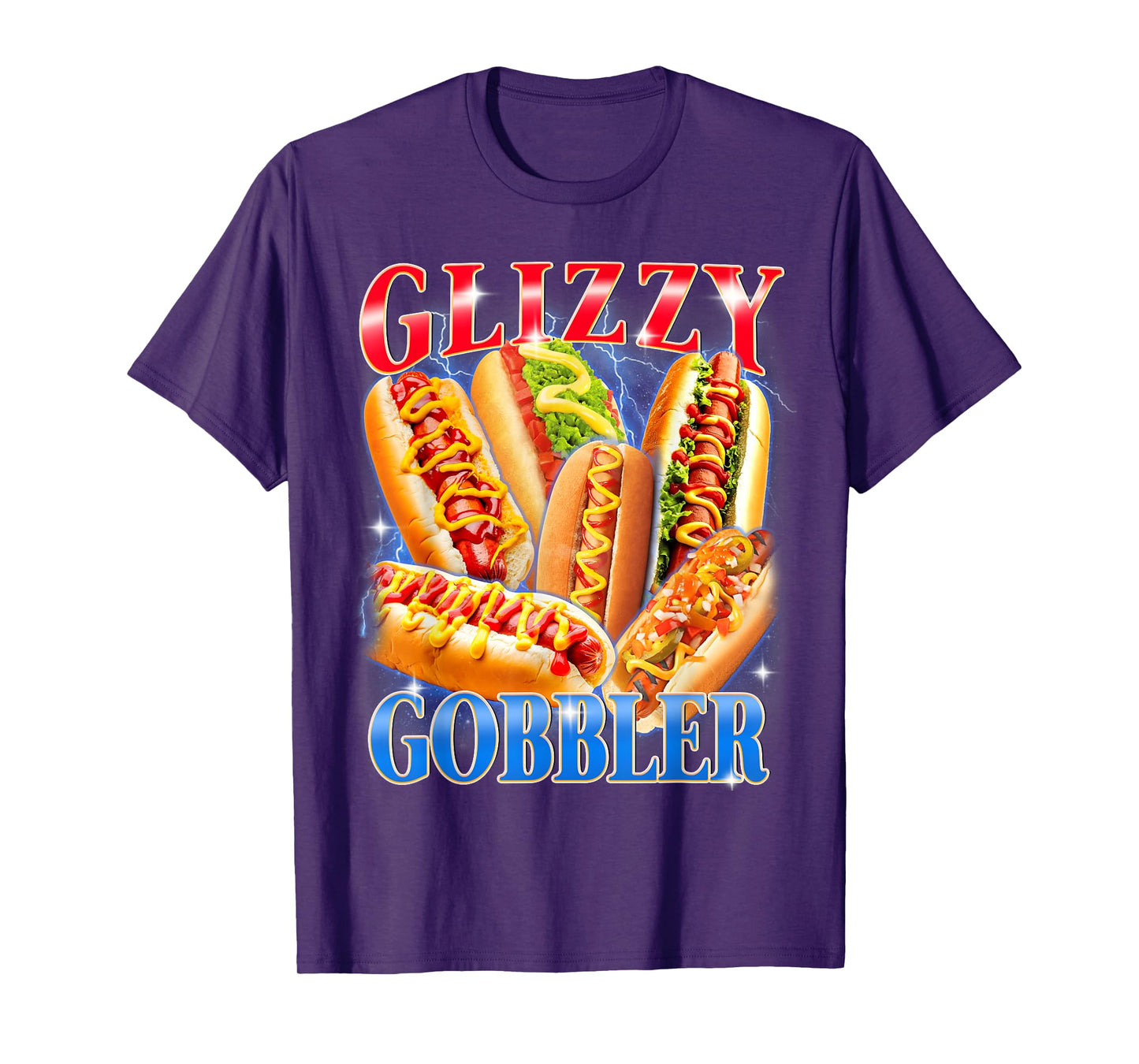 Funny Glizzy Gobbler Meme Hilarious Hot Dog Glizzy Lovers T-Shirt