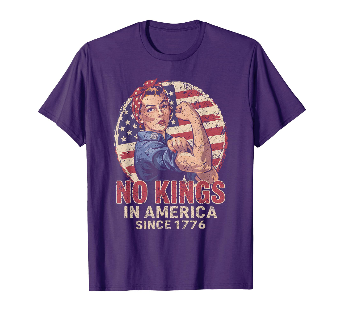 No Kings Women Vintage T-Shirt