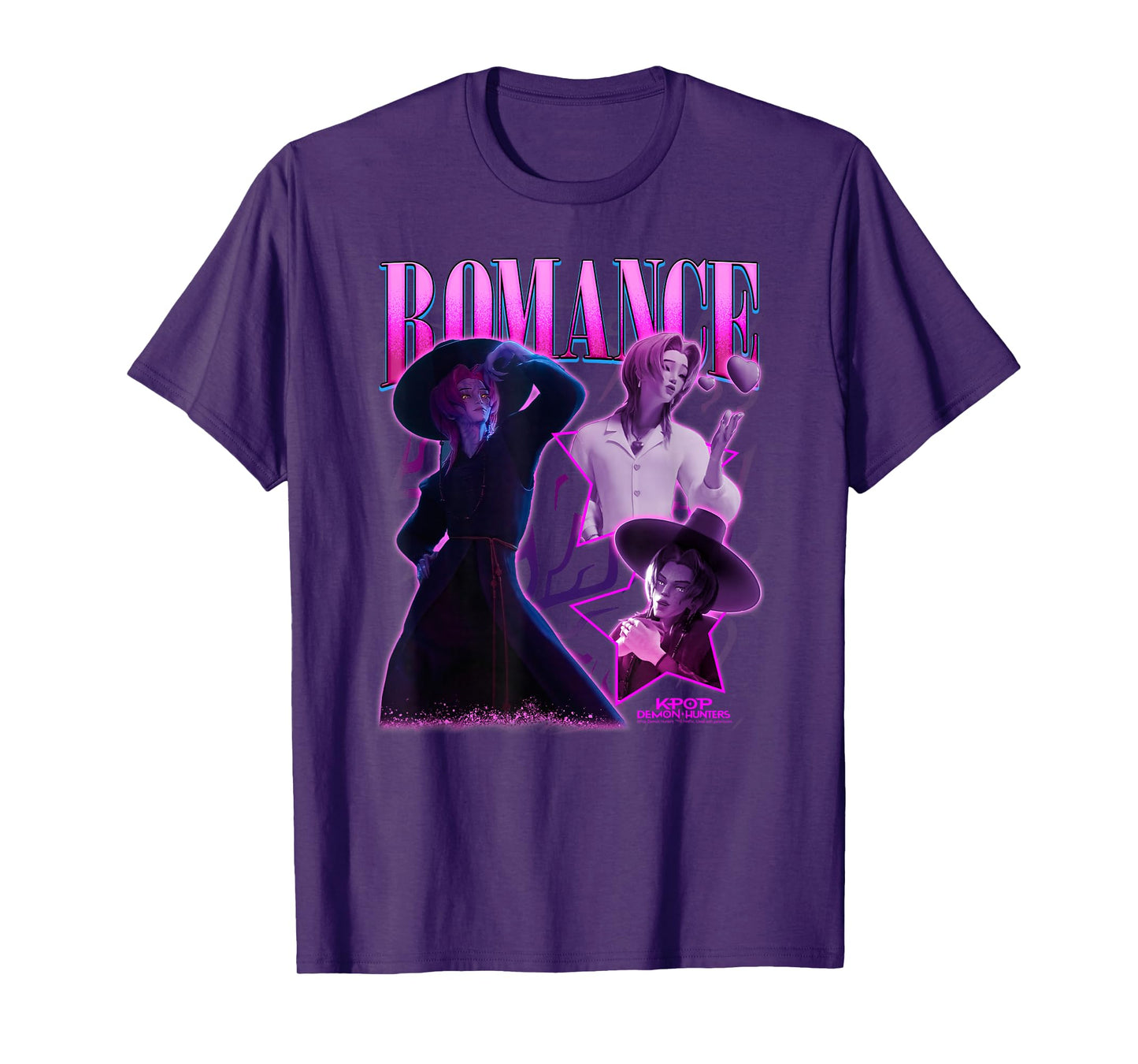 Kpop Demon Hunters Halloween Romance Showcase Y2K Poster T-Shirt
