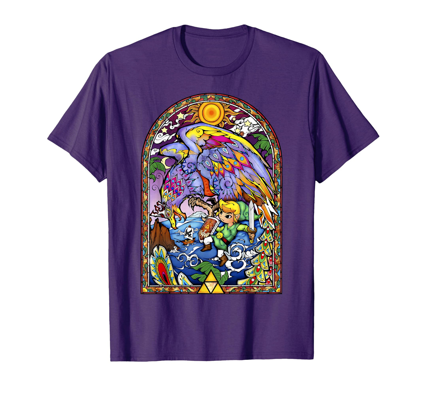 Legend of Zelda Wind Waker Kargaroc Glass Graphic T-Shirt T-Shirt
