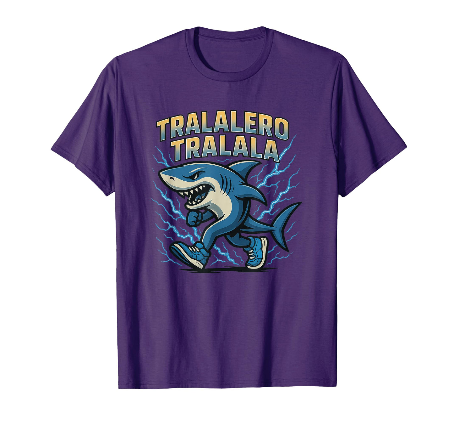 Italian Brainrot Tralalero Tralala, Funny Brain Rot Meme T-Shirt